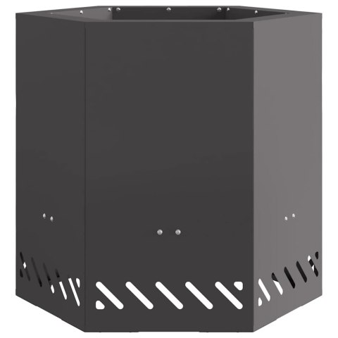 FIRE PIT BLACK 48X48X51CM COLD-ROLLED STEEL