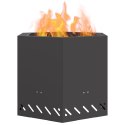 FIRE PIT BLACK 58X58X51CM COLD-ROLLED STEEL