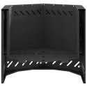 FIRE PIT BLACK 58X58X51CM COLD-ROLLED STEEL