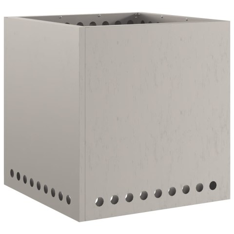 FIRE PIT BROWN 48X48X50CM WEATHERING STEEL