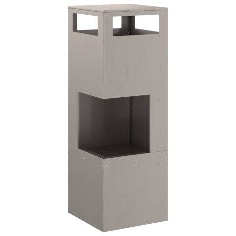 KOMINEK BRĄZOWY 35X35X100CM STAL KORTENOWSKA