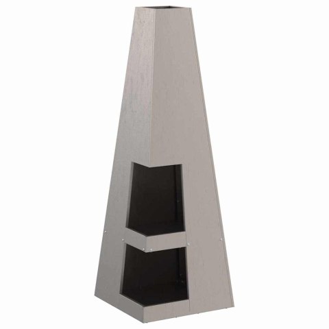 KOMINEK BRĄZOWY 35X35X100CM STAL KORTENOWSKA