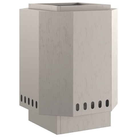 KOMINEK BRĄZOWY 38X38X51CM STAL KORTENOWSKA