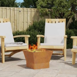 KOMINEK BRĄZOWY 40X40X35CM STAL