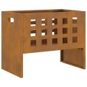 KOMINEK BRĄZOWY 50X30X40CM STAL KORTENOWSKA
