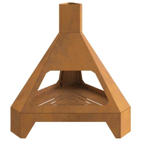 KOMINEK BRĄZOWY 50X43X52CM STAL KORTENOWSKA