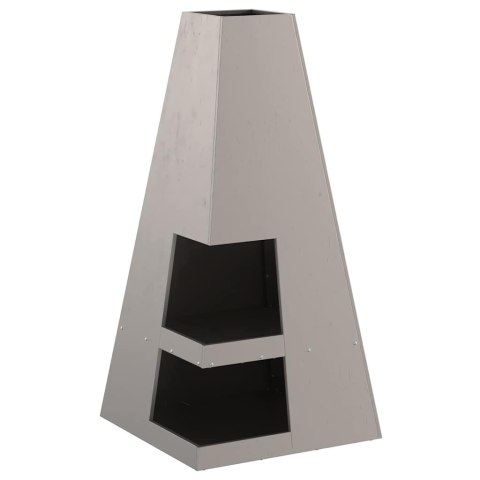 KOMINEK BRĄZOWY 50X50X100CM STAL KORTENOWSKA