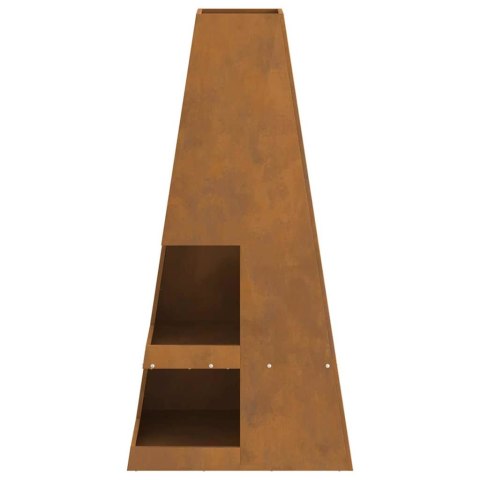 KOMINEK BRĄZOWY 50X50X100CM STAL KORTENOWSKA