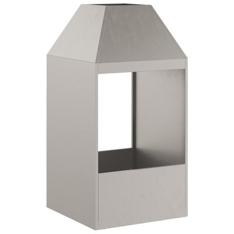 KOMINEK BRĄZOWY 50X50X100CM STAL KORTENOWSKA