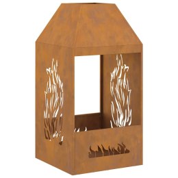 KOMINEK BRĄZOWY 50X50X100CM STAL KORTENOWSKA