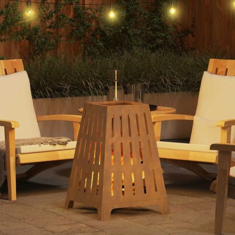 KOMINEK BRĄZOWY 50X50X70CM STAL KORTENOWSKA