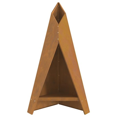 KOMINEK BRĄZOWY 58X40X100CM STAL KORTENOWSKA