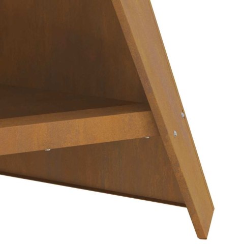 KOMINEK BRĄZOWY 58X40X100CM STAL KORTENOWSKA