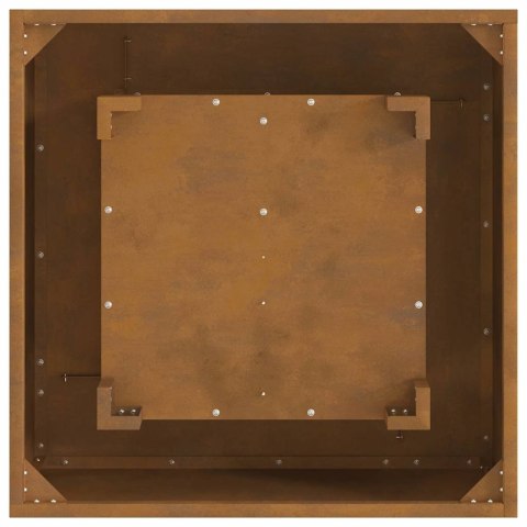 KOMINEK BRĄZOWY 60X60X30CM STAL KORTENOWSKA