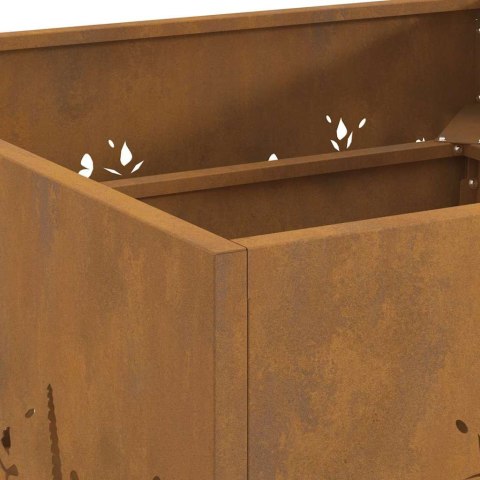 KOMINEK BRĄZOWY 60X60X30CM STAL KORTENOWSKA