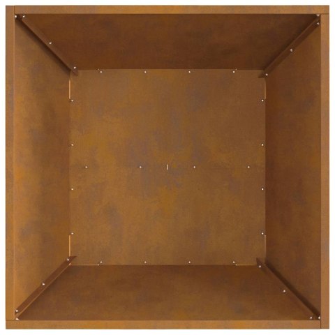 KOMINEK BRĄZOWY 60X60X30CM STAL KORTENOWSKA