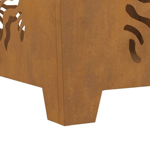 KOMINEK BRĄZOWY 60X60X40CM STAL KORTENOWSKA