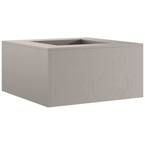 KOMINEK BRĄZOWY 80X80X40CM STAL KORTENOWSKA