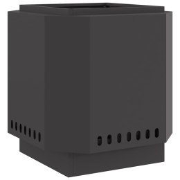 KOMINEK CZARNY 48X48X51CM STAL WALCOWANA NA ZIMNO