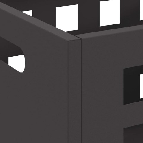 KOMINEK CZARNY 50X30X40CM STAL WALCOWANA NA ZIMNO