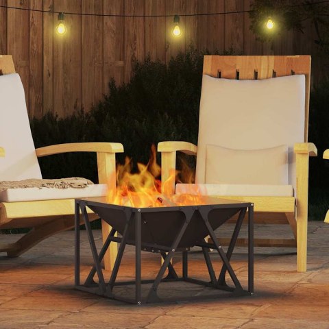 KOMINEK CZARNY 50X50X35CM STAL WALCOWANA NA ZIMNO