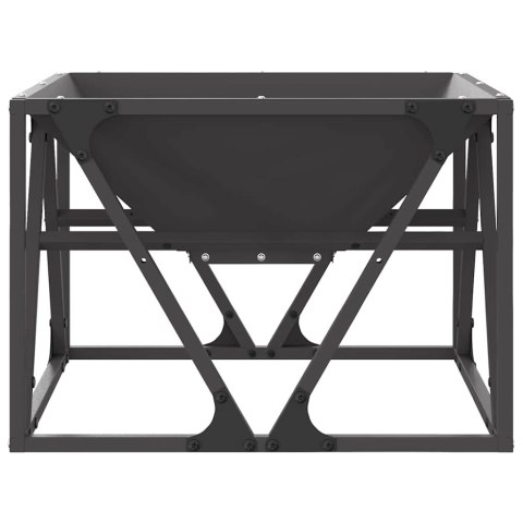 KOMINEK CZARNY 50X50X35CM STAL WALCOWANA NA ZIMNO