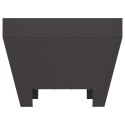 KOMINEK CZARNY 50X50X38CM STAL WALCOWANA NA ZIMNO