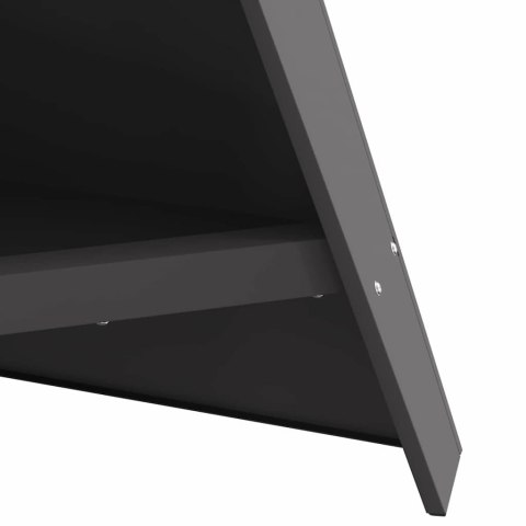 KOMINEK CZARNY 58X40X100CM STAL WALCOWANA NA ZIMNO