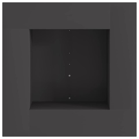 KOMINEK CZARNY 60X60X30CM STAL WALCOWANA NA ZIMNO