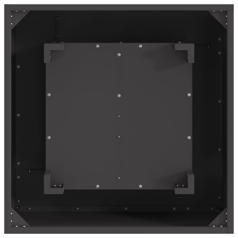 KOMINEK CZARNY 60X60X30CM STAL WALCOWANA NA ZIMNO