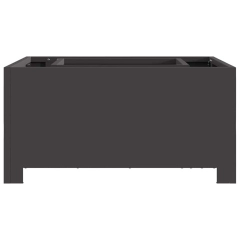 KOMINEK CZARNY 60X60X30CM STAL WALCOWANA NA ZIMNO