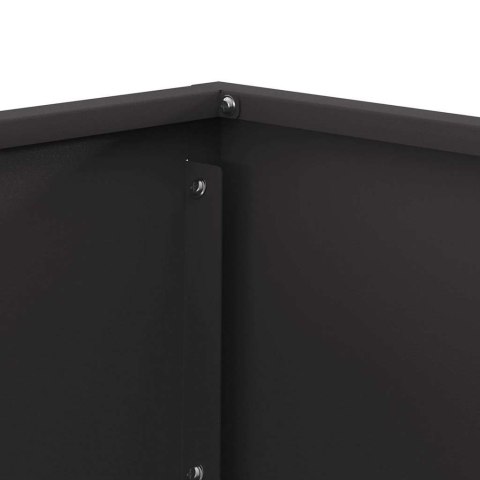 KOMINEK CZARNY 60X60X35CM STAL