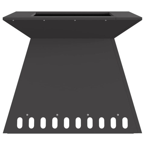 KOMINEK CZARNY 60X60X50CM STAL WALCOWANA NA ZIMNO