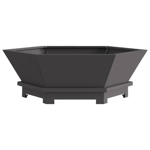 KOMINEK CZARNY 75X75X28CM STAL WALCOWANA NA ZIMNO