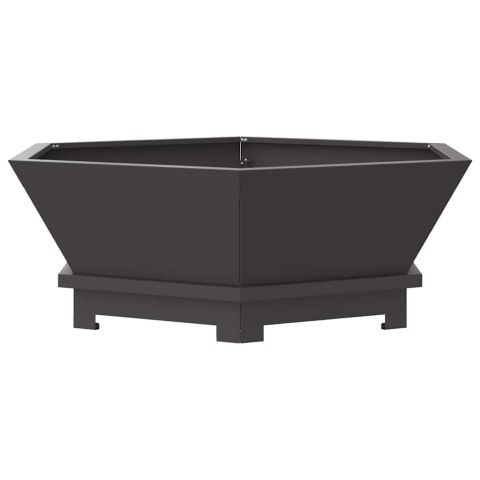 KOMINEK CZARNY 75X75X28CM STAL WALCOWANA NA ZIMNO