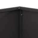 KOMINEK CZARNY 80X80X40CM STAL WALCOWANA NA ZIMNO