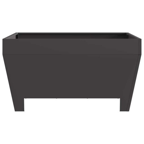 KOMINEK CZARNY 80X80X43CM STAL WALCOWANA NA ZIMNO
