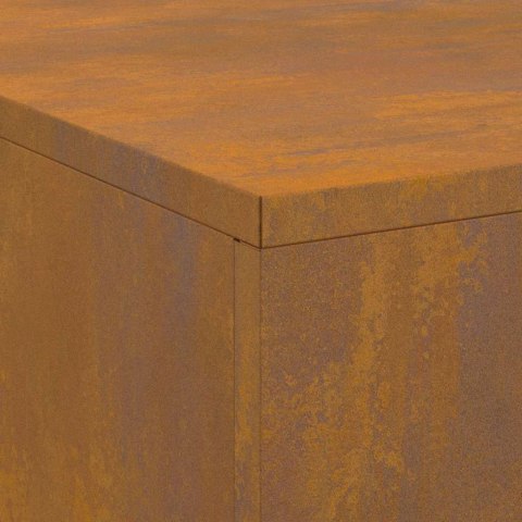 KOMINEK BRĄZOWY 100X100X30CM STAL KORTENOWSKA