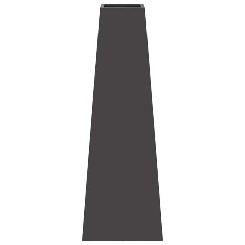 KOMINEK CZARNY 50X35X100CM STAL WALCOWANA NA ZIMNO