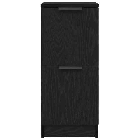 BUFET 2 SZT. CZARNY DĄB 30X30X70CM