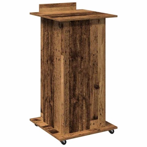 PODIUM STARE DREWNO 55X55X107CM