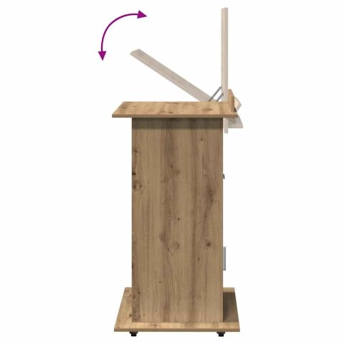 PODIUM DĄB ARTISAN 55X55X107CM