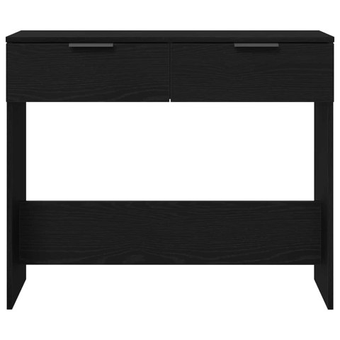 KONSOLA CZARNY DĄB 90X36X75CM