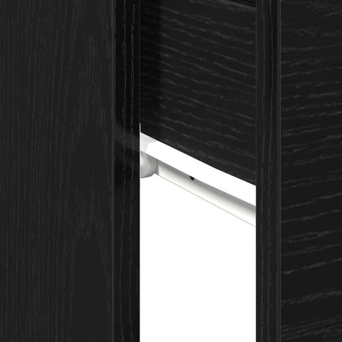 KONSOLA CZARNY DĄB 90X36X75CM