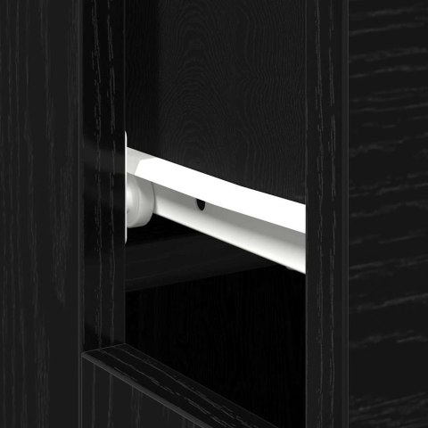 BIURKO CZARNY DĄB 100X50X75CM