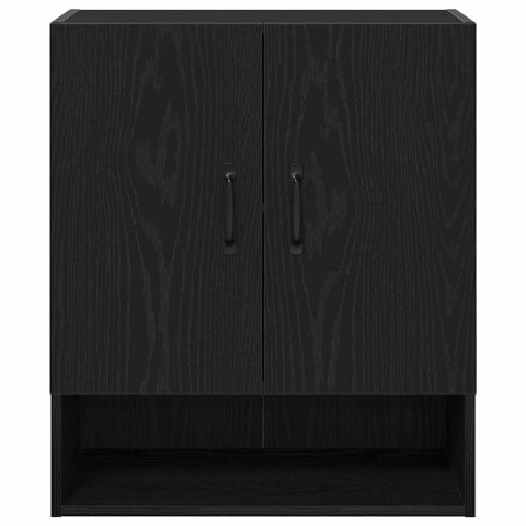 SZAFKA ŚCIENNA CZARNY DĄB 60X30X70CM