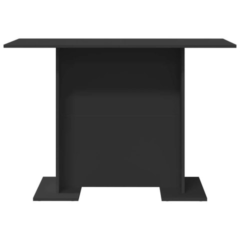 STÓŁ JADALNY CZARNY 110X60X75CM