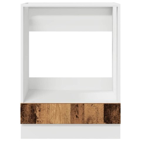 SZAFKA NA PIEKARNIK RIGA STARE DREWNO 60X46X81,5CM