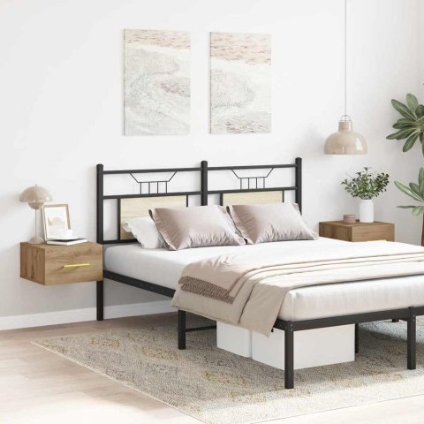 SZAFKA NOCNA 2 SZT. DĄB ARTISAN 35X35X20CM