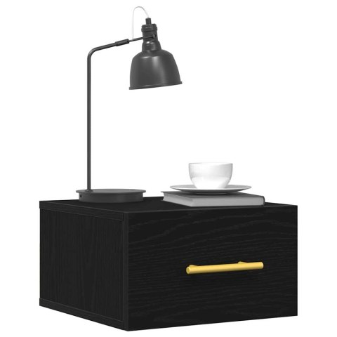 SZAFKA NOCNA CZARNY DĄB 35X35X20CM